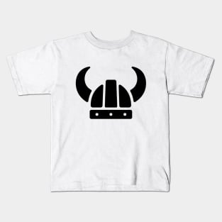 Iconic Viking Warrior Helmet Kids T-Shirt